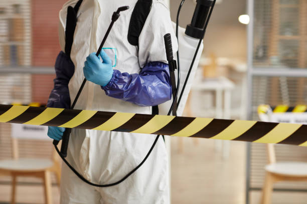 Professional Trauma Scene Cleanup technician working in Lockwood, MO
